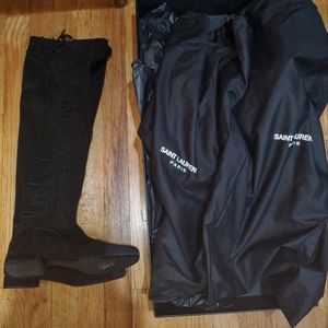 SOLD/Yves Saint Laurent Over Knee Boots